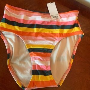 High waisted swim bottoms